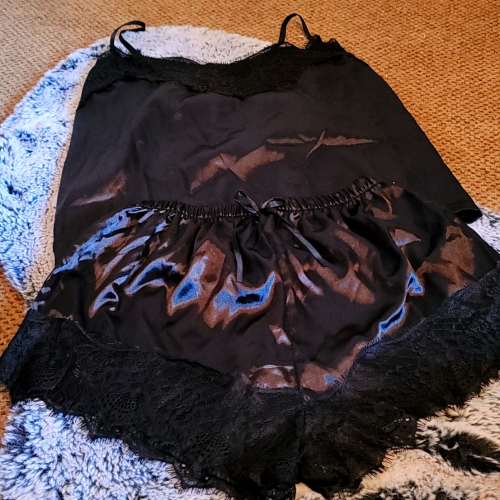 Black two  peice  lingerie